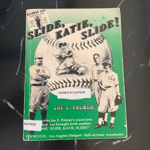 Slide, Katie Slide ! Paperback book signed by author Joe E Palmer 1994